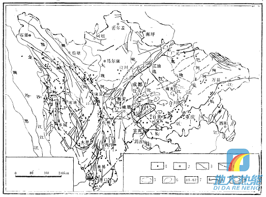 四川省地熱資源分布規律-地熱開發利用-地大熱能