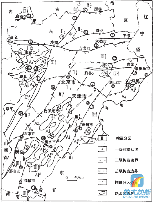 河北省地热资源分布规律-地热开发利用-地大热能